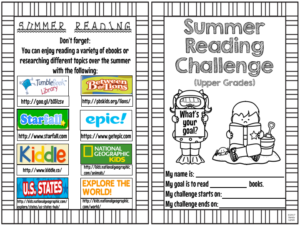 summer reading challenge