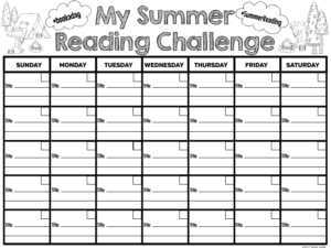 Summer Reading Challenge