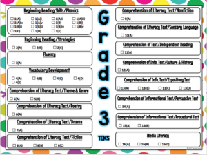 3rd Grade Literacy Lessons