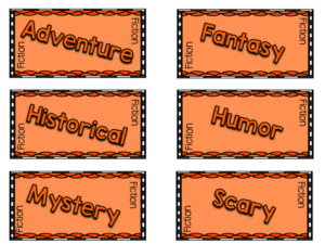 Shelf Labels For Your Library - Lessons by Sandy