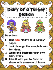 Fall Literacy Stations