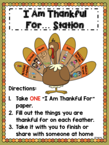 Fall Literacy Stations