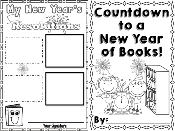 New Year's Resolutions for the Library! - Lessons by Sandy