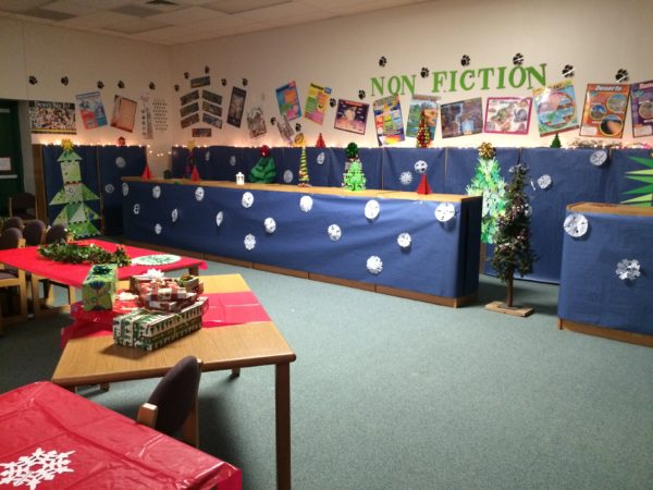 Making a Winter Wonderland in the Library - Lessons by Sandy