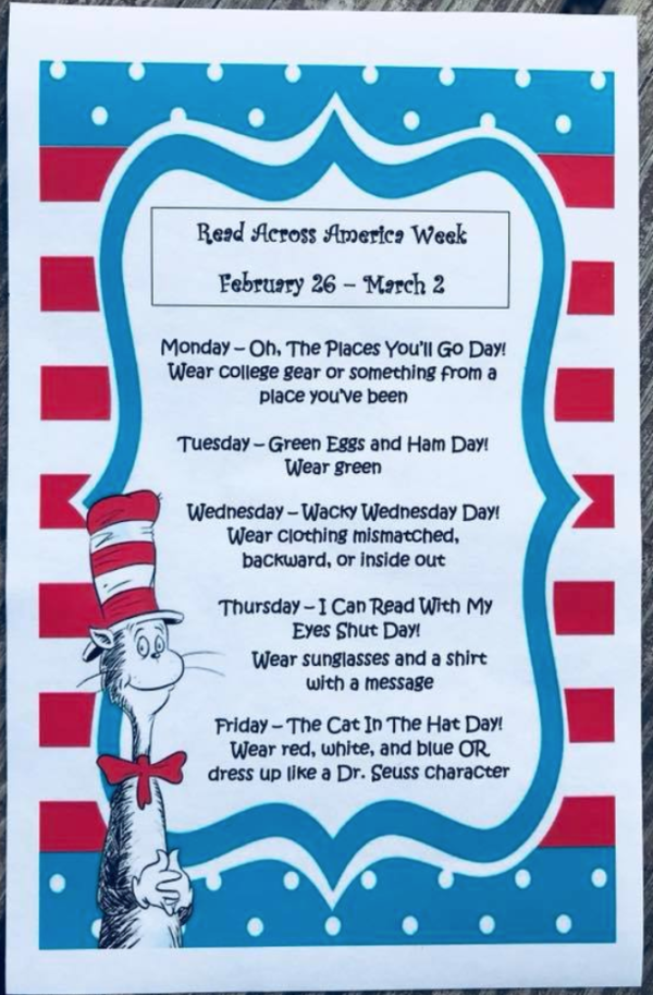 Read Across America Celebrations - Lessons by Sandy