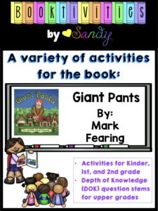 Booktivities by Sandy
