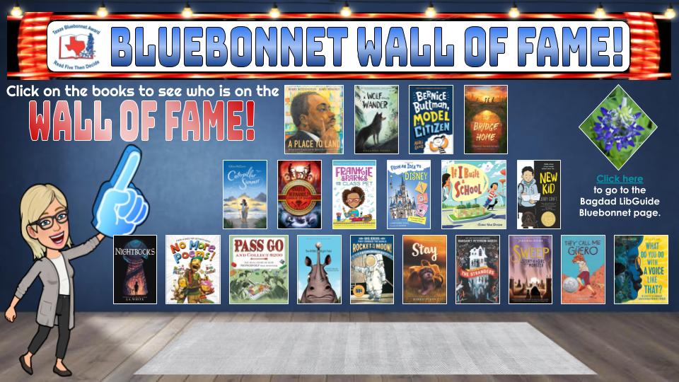 Virtual Bluebonnet Wall of Fame
