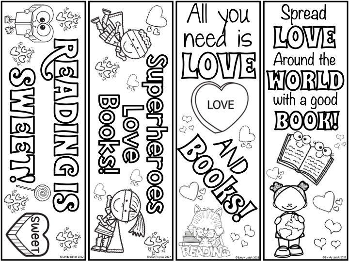 Engaging Kids with Monthly Bookmarks (Part 3) - Lessons by Sandy