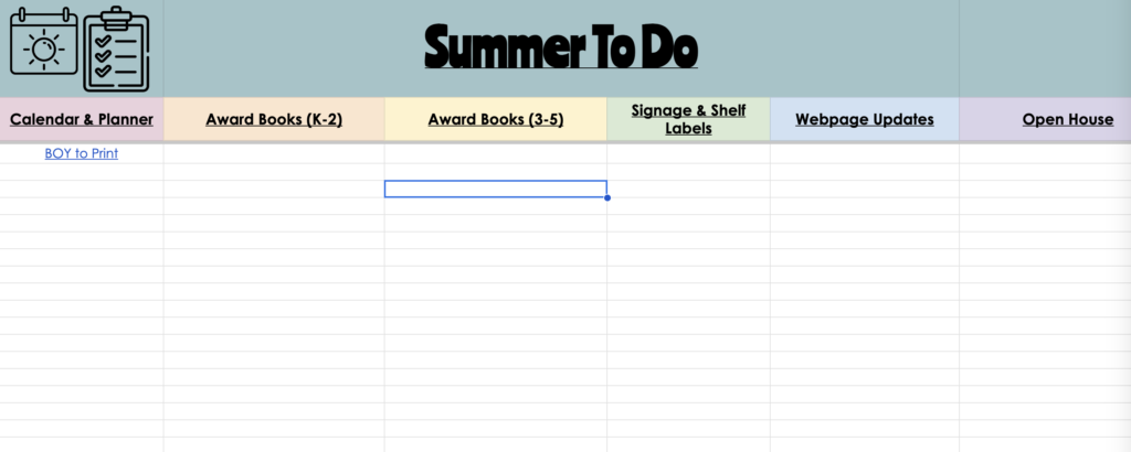 Work Smarter Not Harder: Summer To Do